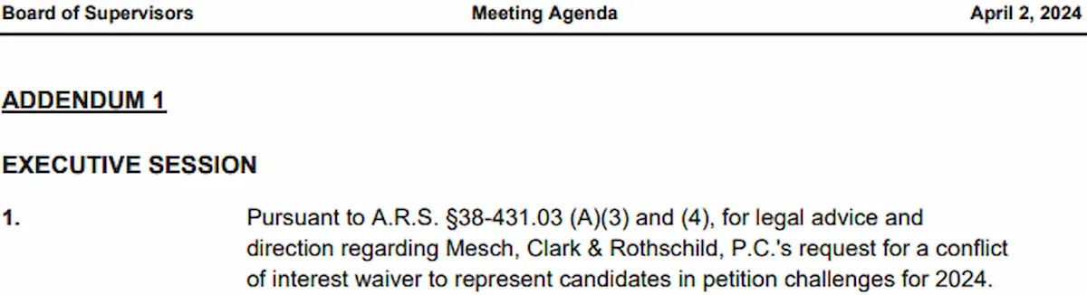 The BoS is Conflicted